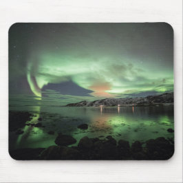 Nordlichter Norwegen Mousepad