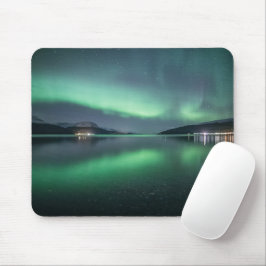 Nordlichter Norwegen Mousepad