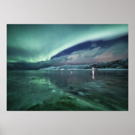 Nordlichter Norwegen Poster
