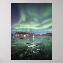 Nordlichter Norwegen Poster