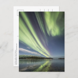 Nordlichter Norwegen Postkarte