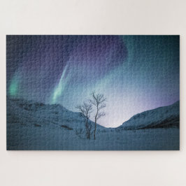 Nordlichter Norwegen Puzzle