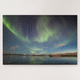 Nordlichter Norwegen Puzzle