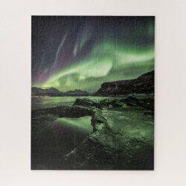 Nordlichter Norwegen Puzzle