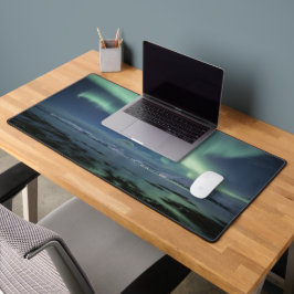 Nordlichter Norwegen Schreibtischunterlage