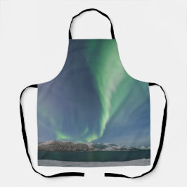 Nordlichter Norwegen Schürze
