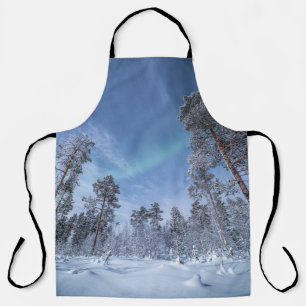 Nordlichter Norwegen Schürze