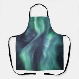 Nordlichter Norwegen Schürze