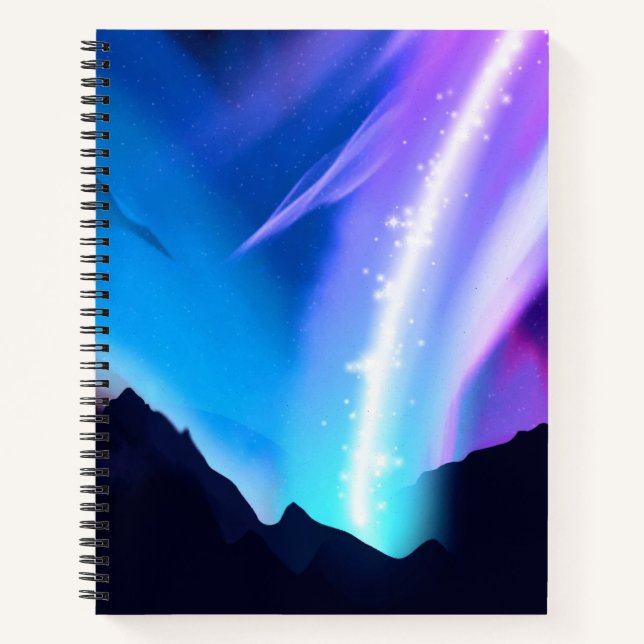 Nordlichter Notizbuch (Vorderseite)