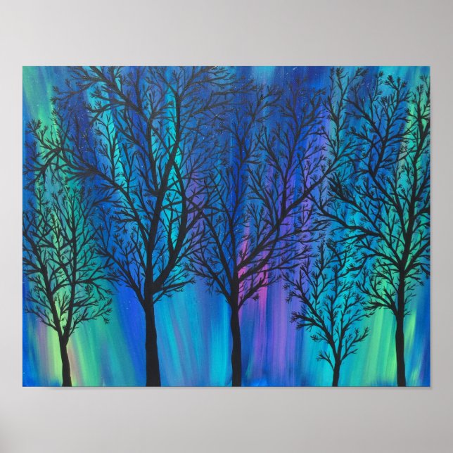 Nordlichter Poster (Vorne)