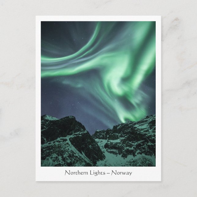 Nordlichter Postkarte (Vorderseite)