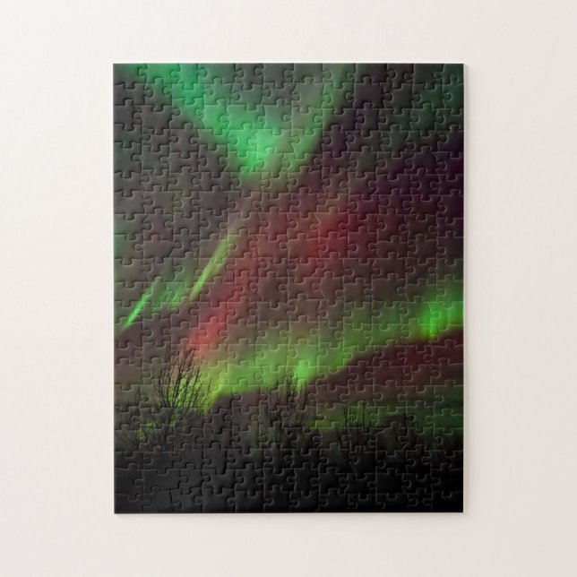 Nordlichter | Skandinavien, Island Puzzle (Vertikal)