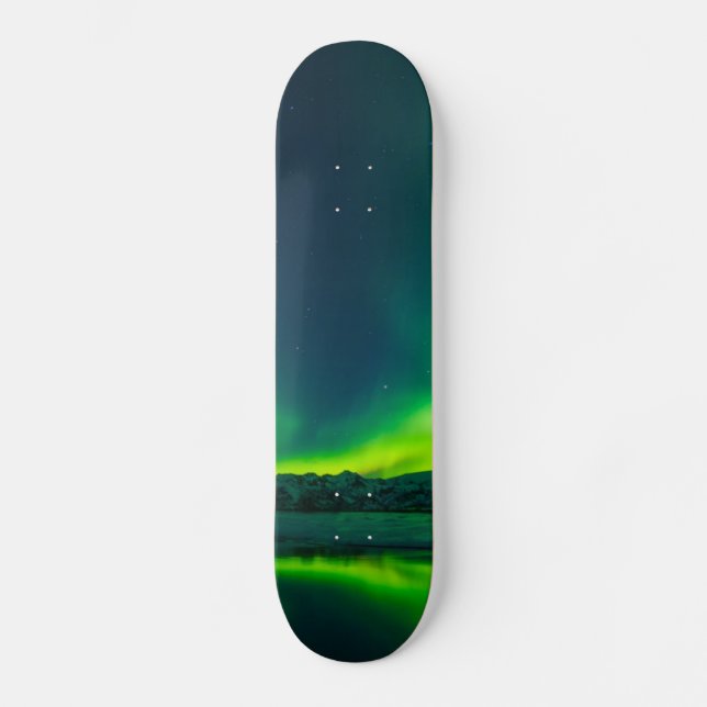 Nordlichter Skateboard (Vorderseite)