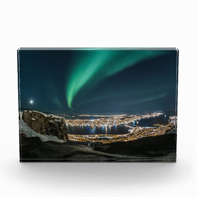 Nordlichter Tromso Fotoblock (Vorderseite)