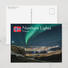 Nordlichter Tromso Postkarte