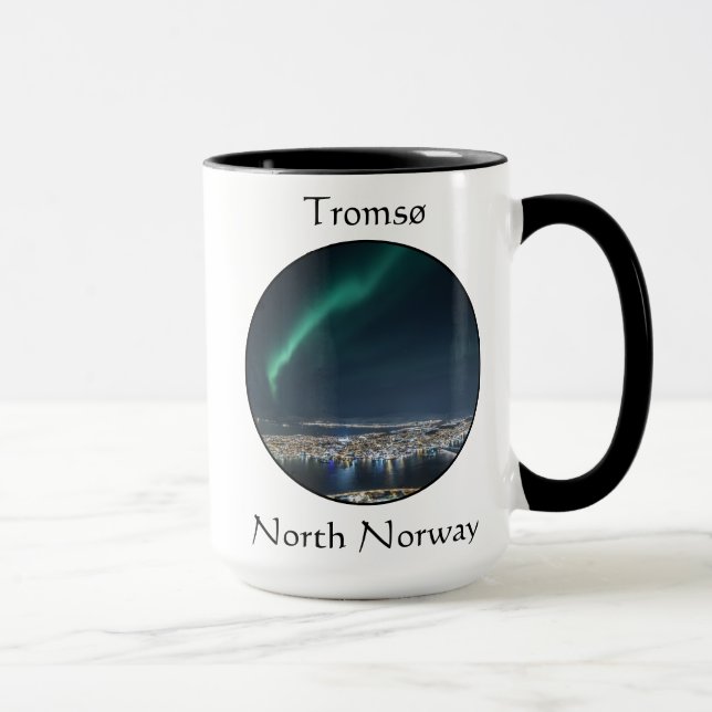 Nordlichter Tromso Tasse (Rechts)
