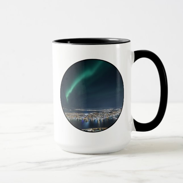 Nordlichter Tromso Tasse (Rechts)