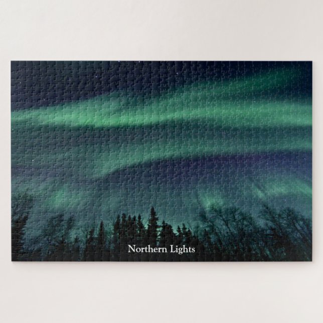 Nordlichter von Alaska 20" x 30" Puzzle (Horizontal)