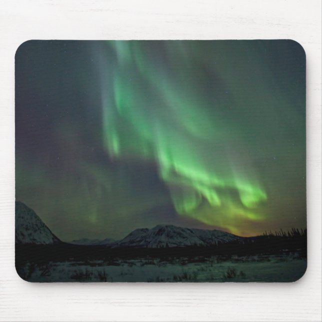 Nordlichter | Whitehorse, Yukon Mousepad (Vorne)