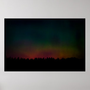 Nordlichtlandschaft Poster