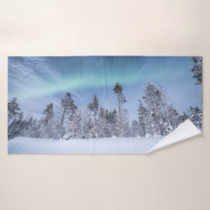 Nordlichtskandinavien Badhandtuch Set
