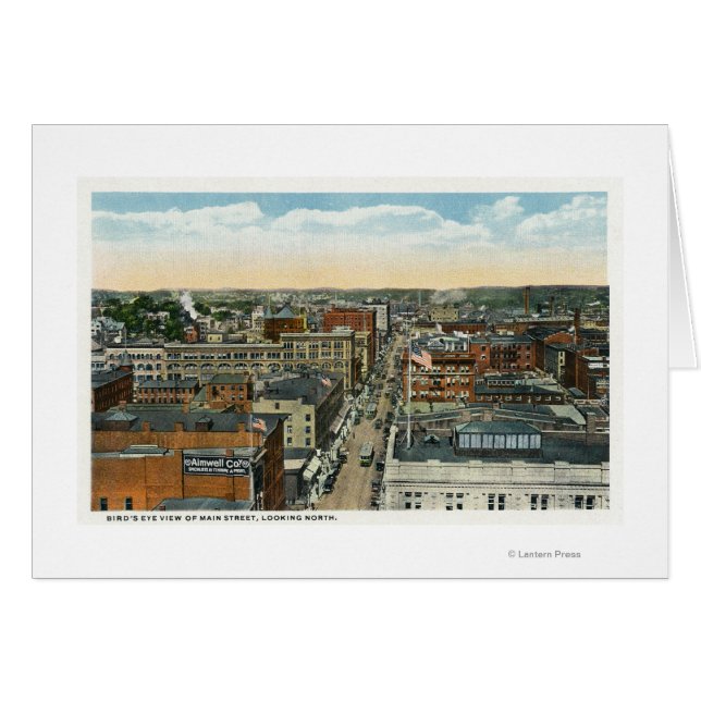 Nordluftige Sicht auf die Hauptstraße (Vorderseite (Horizontal))