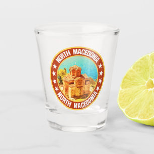 Nordmakedonien Schnapsglas