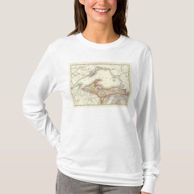 Nordmichigan T-Shirt (Vorderseite)
