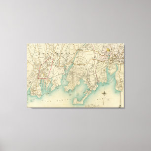 Nordnew york city 3 leinwanddruck