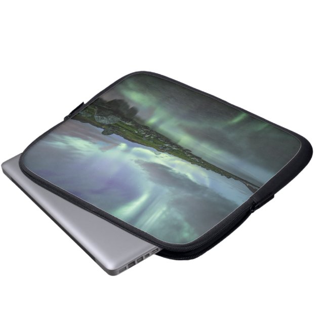 Nordnorwegen Laptopschutzhülle (Vorne Knopf)