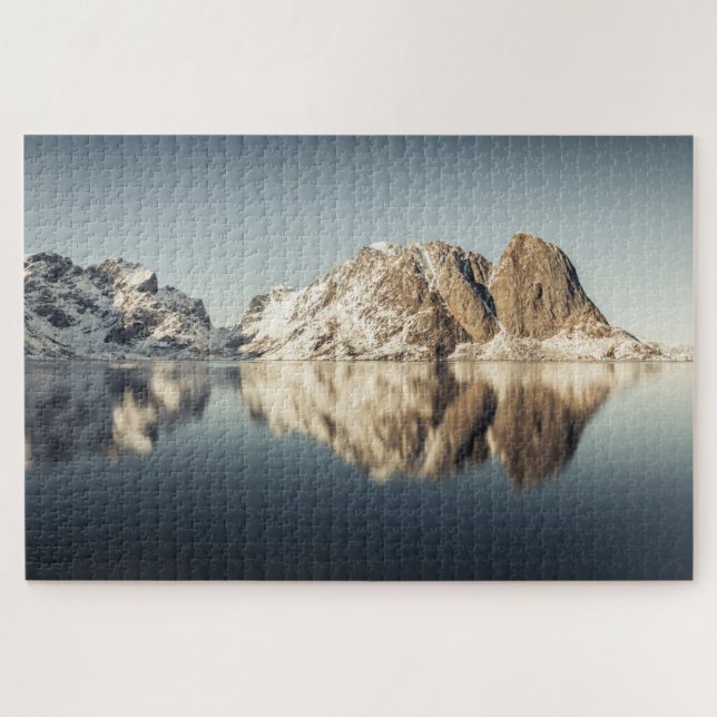 Nordnorwegische Berge Puzzle (Horizontal)