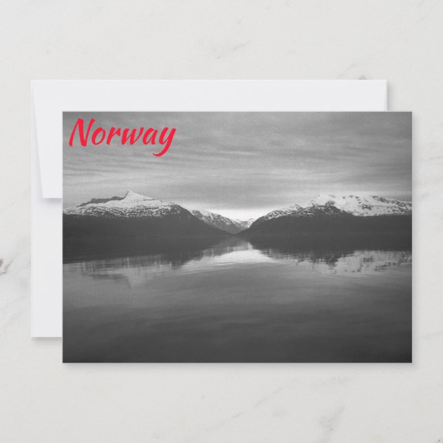 Nordnorwegische Karte (Vorderseite)