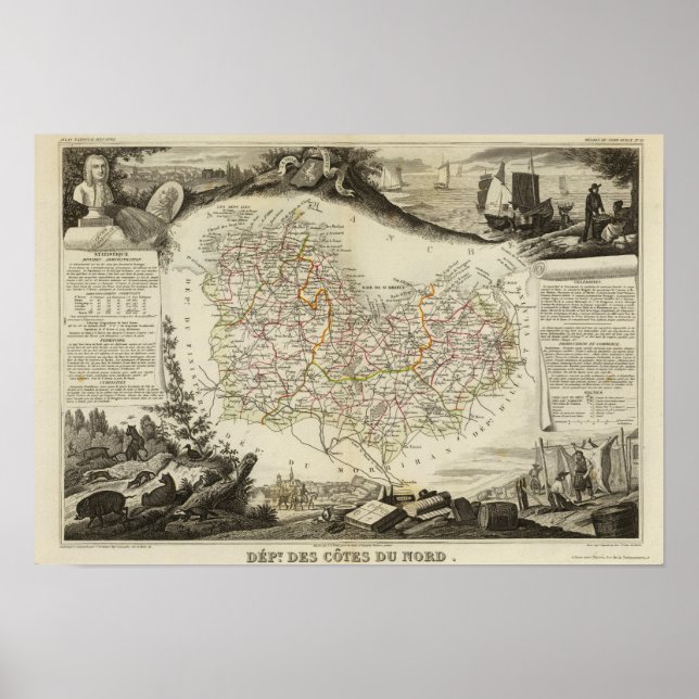 Nordodaten Poster (Vorne)