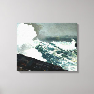 Nordost - Berühmtes Gemälde von Winslow Homer Leinwanddruck