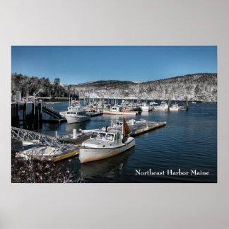 Nordost-Hafen-Poster Poster