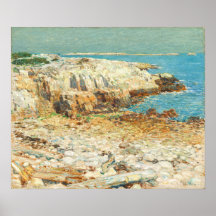 Nordost-Headland, Chiles Hassam Fine Art Poster