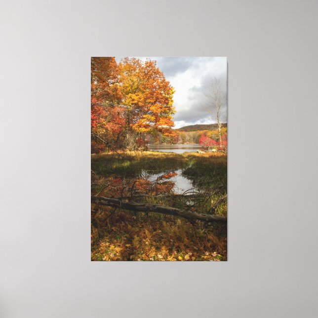 Nordost-Herbst Leinwanddruck (Vorderseite)