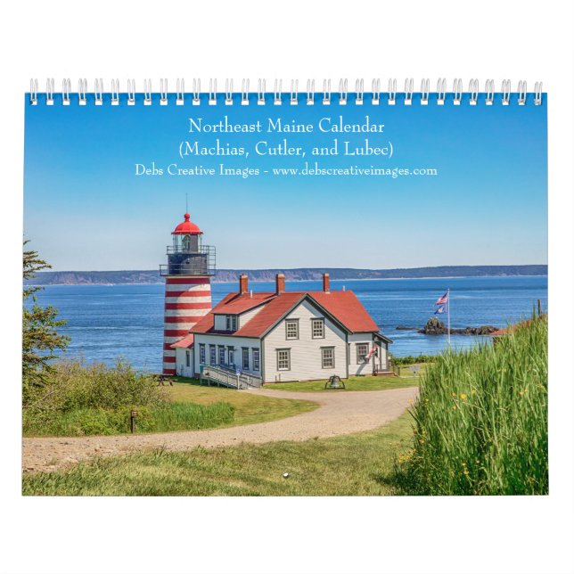 Nordost-Maine (Machias, Cutler, Lubec) 2026 Kalender (Titelbild)