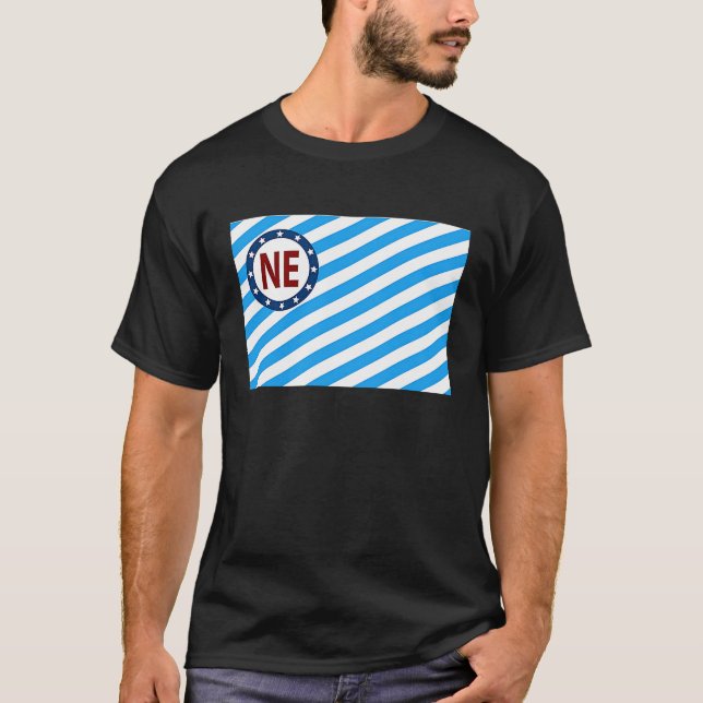 Nordost-Minneapolis MN Minnesota Flag NE Nordeas T-Shirt (Vorderseite)