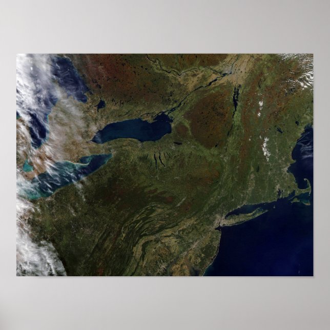 Nordost-Staaten Poster (Vorne)