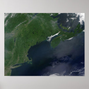 Nordost-Staaten und Kanada Poster