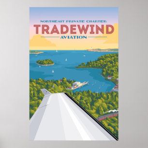 Nordost Summer Tradewind Aviation Poster