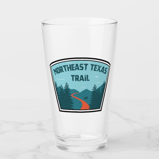 Nordost-Texas-Weg Glas (Vorderseite)