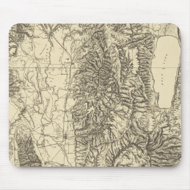 Nordost-Utah und Südost-Idaho Mousepad (Vorne)