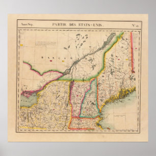 Nordost - Vereinigte Staaten 43 Poster