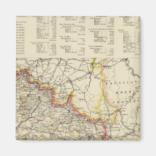 Nordostfrankreich Magnet