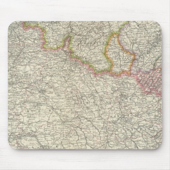 Nordostfrankreich Mousepad (Vorne)