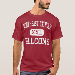 Nordöstlich Katholischer - Falcons - hoch - T-Shirt