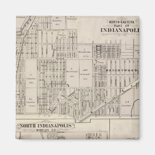 Nordöstlicher Teil Indianapolis Magnet
