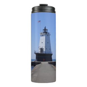 Nordpier-Leuchtturm, Ludington, MI Thermosbecher